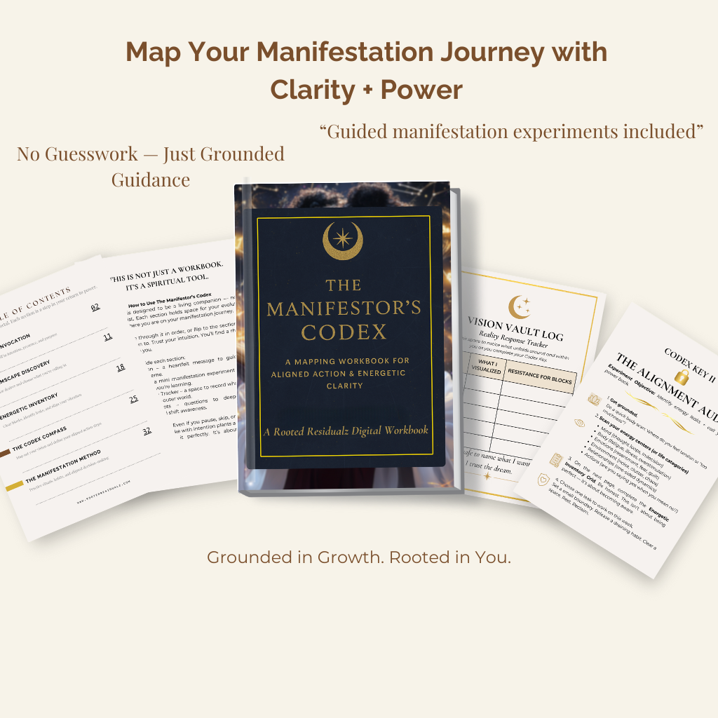 The Manifestor’s Codex™ – A Digital Manifestation Mapping Journal